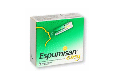 Granulės ESPUMISAN EASY, 14 vnt.