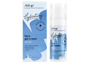 KILIG HYDRATING intensely moisturizing gel cream for dry facial skin 50 ml