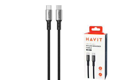 Laidas HAVIT, Type C - Type C, 60W, 1 m