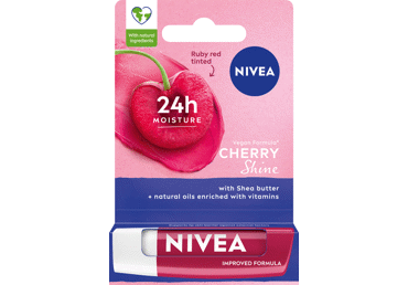 NIVEA CHERRY SHINE lip balm, 4.8 g
