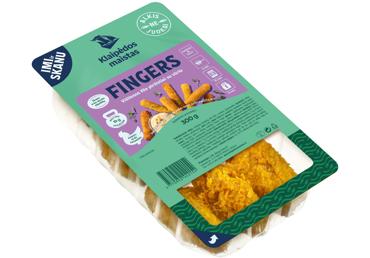 FINGERS kepti vištienos file piršteliai, 300 g