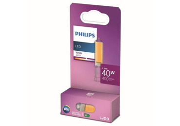 LED lemputė PHILIPS, G9, 35 W, 400 lm, 1 vnt.