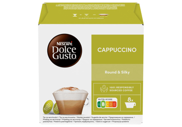 Kavos kapsulės NESCAFE DOLCE GUSTO CAPPUCCINO, 186.4 g