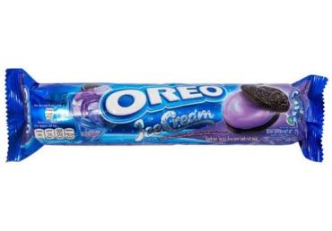 Cookies OREO POKEMON with blueberry ice cream cream, 110.4 g