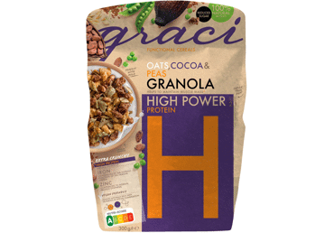 Функциональная гранола GRACI HIGH POWER PROTEIN с цинком, железом, 300 г