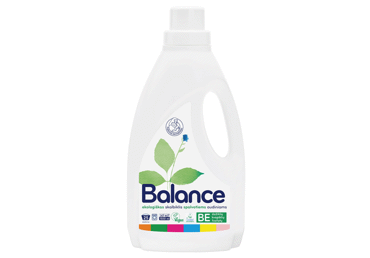 Ekologiškas spalv. audinių skystasis skalbiklis BALANCE, 1.5 l