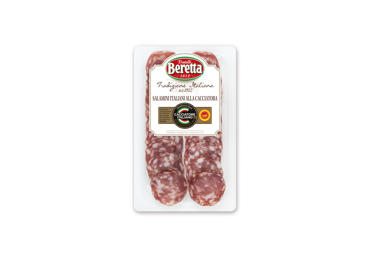 Вяленая нарезанная BERETTA колбаса SALAME CACCIATORE, неклассифицированная, 80 г