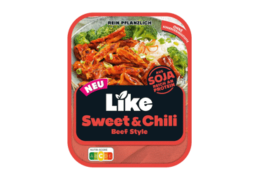 Jautienos tipo sojų kepsn. aitr. saldžiar. padaže LIKE MEAT, 180 g