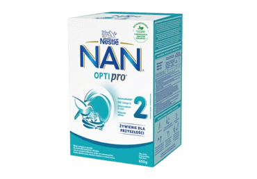 Tolesnio maitinimo pieno mišinys NAN OPTIPRO 2, nuo 6 mėn., 650 g