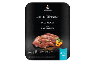 Šviežios ančiukų kepenėlės, 500 g