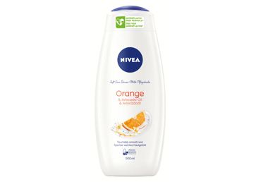 Гель для душа NIVEA CARE & ORANGE, 500 мл