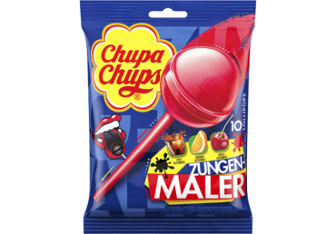 Dažantys ledinukai CHUPA CHUPS TONGUE PAINTER, 120 g