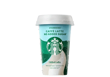 STARBUCKS Caffe Latte, без добавленного сахара 220 мл