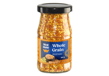 Grūdėtosios garstyčios WELL DONE, 180 g