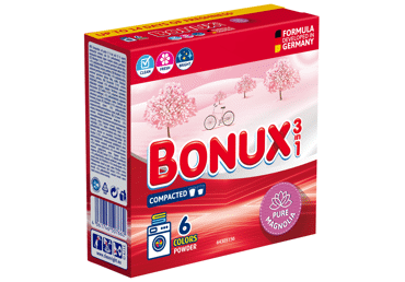 BONUX MAGNOLIA Laundry Powder, 6 washes, 390 g