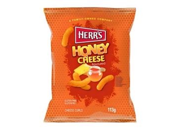 Traškučiai HERR'S, medaus ir sūrio skonio, 113 g