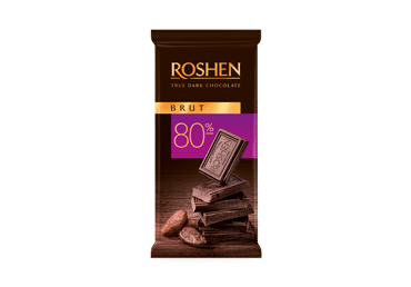 Juodasis šokoladas ROSHEN BITTER, 85 g
