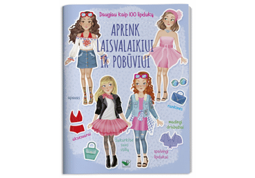 Knyga APRENK LAISVALAIKIUI IR POBŪVIUI, 1 vnt.