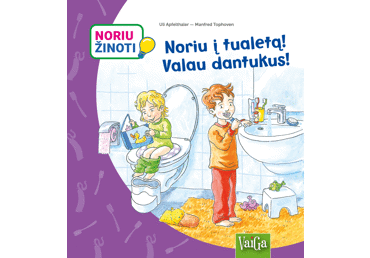 Knyga U. Apfelthaler NORIU Į TUALETĄ! VALAU DANTUKUS!, 1 vnt.