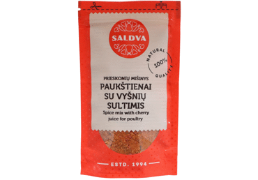 Paukštienos prieskoniai SALDVA su vyšnių sultimis, 35 g