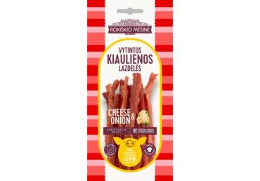 Вяленые свиные палочки CHEESE&ONION, a. r., 70 г