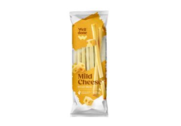 Duonos lazdelės su sūriu WELL DONE, 125 g