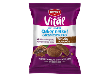 Sugar-free cookies DETKI with cocoa and sweeteners, 180 g