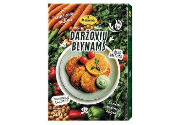 Miltų mišinys daržovių blynams MALSENA, 300 g