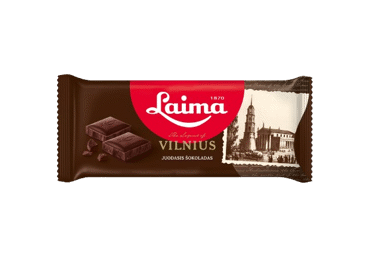 Juodasis šokoladas LAIMA VILNIUS, 90 g