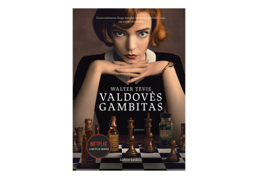 Knyga W. Tevis VALDOVĖS GAMBITAS, 1 vnt.