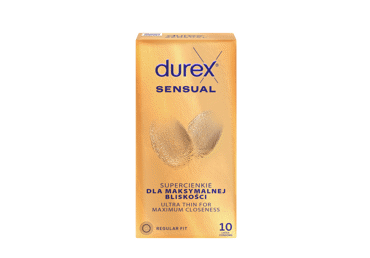 Prezervatyvai DUREX SENSUAL, 10 vnt.