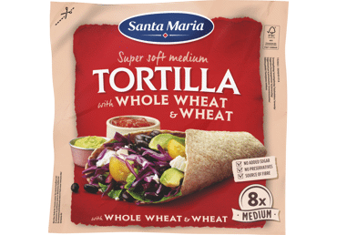 Tortillas SANTA MARIA with whole grain flour, 320 g