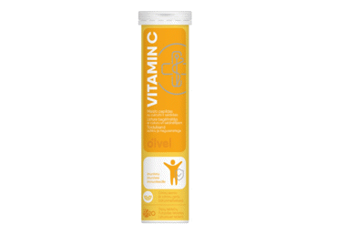 Maisto papildas OLVEL VITAMIN C, citrinų skonio, 20 vnt.
