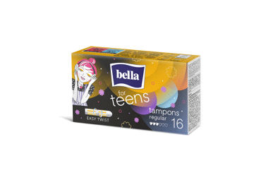 Tamponai BELLA for Teens Regular, N16