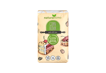 Kukurūzų miltai NATURALISIMO be glitimo, 1 kg