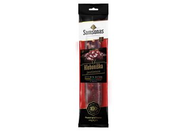 Cured KLEBONIŠKA Beef Sausage, a. r., 200 g