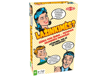 Stalo žaidimas LAŽINKIMĖS?, kelioninis, 1 vnt.