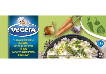 Daržovių sultinys VEGETA, 12 x 10 g, 120 g
