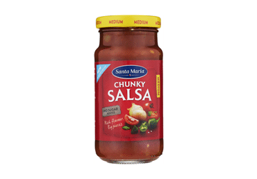 Pomidorų padažas CHUNKY SALSA SANTA MARIA TEX MEX, 230 g