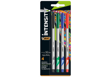 Rašikliai INTENSITY MEDIUM, 4 vnt., 4 vnt.