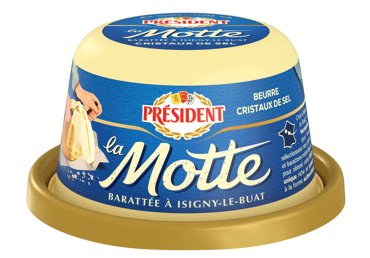 Sviestas PRESIDENT LA MOTTE su jūros druska, 80 % rieb., 250 g