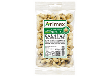 Kepinti sūdyti anakardžiai ARIMEX, 100 g