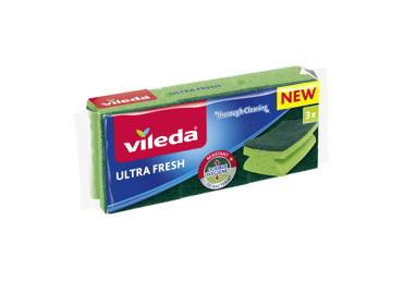 Kempinės VILEDA ULTRA FRESH, 3 vnt.
