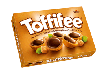 Karameliniai saldainiai TOFFIFEE su lazdynų riešutų kremu, 400 g