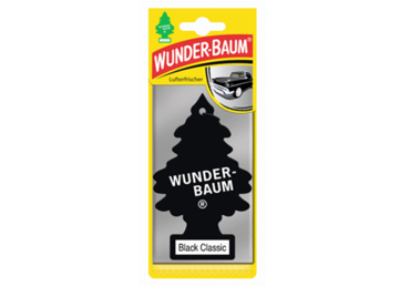 Automobilio oro gaiviklis WUNDER-BAUM, BLACK, 1 vnt.
