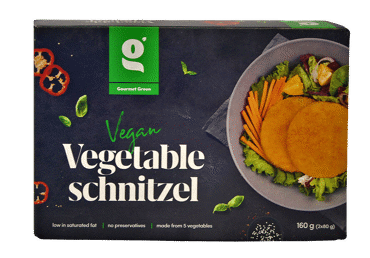 Daržovių kotletai GOURMET GREEN, 160 g
