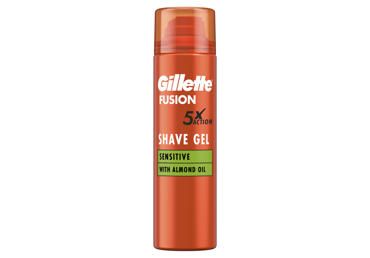 Shaving gel GILLETTE FUSION 5 SENSITIVE, 200 ml