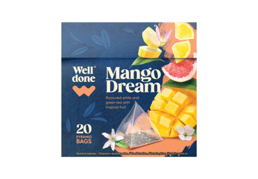 Arbata WELL DONE, mangų skonio, 30 g