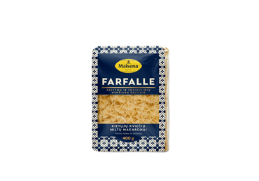 Kietagrūdžių kviečių makaronai MALSENA (kaspinėliai), 400 g