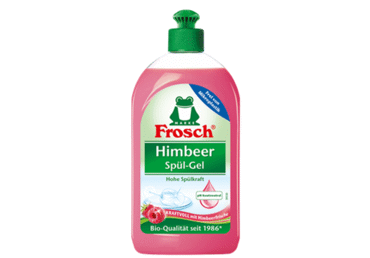 Indų ploviklis FROSCH (aviečių kv.), 500 ml